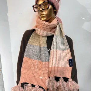 Conjunto de bufanda y gorro – Marca PRIVATA (Ref. P3699RS)