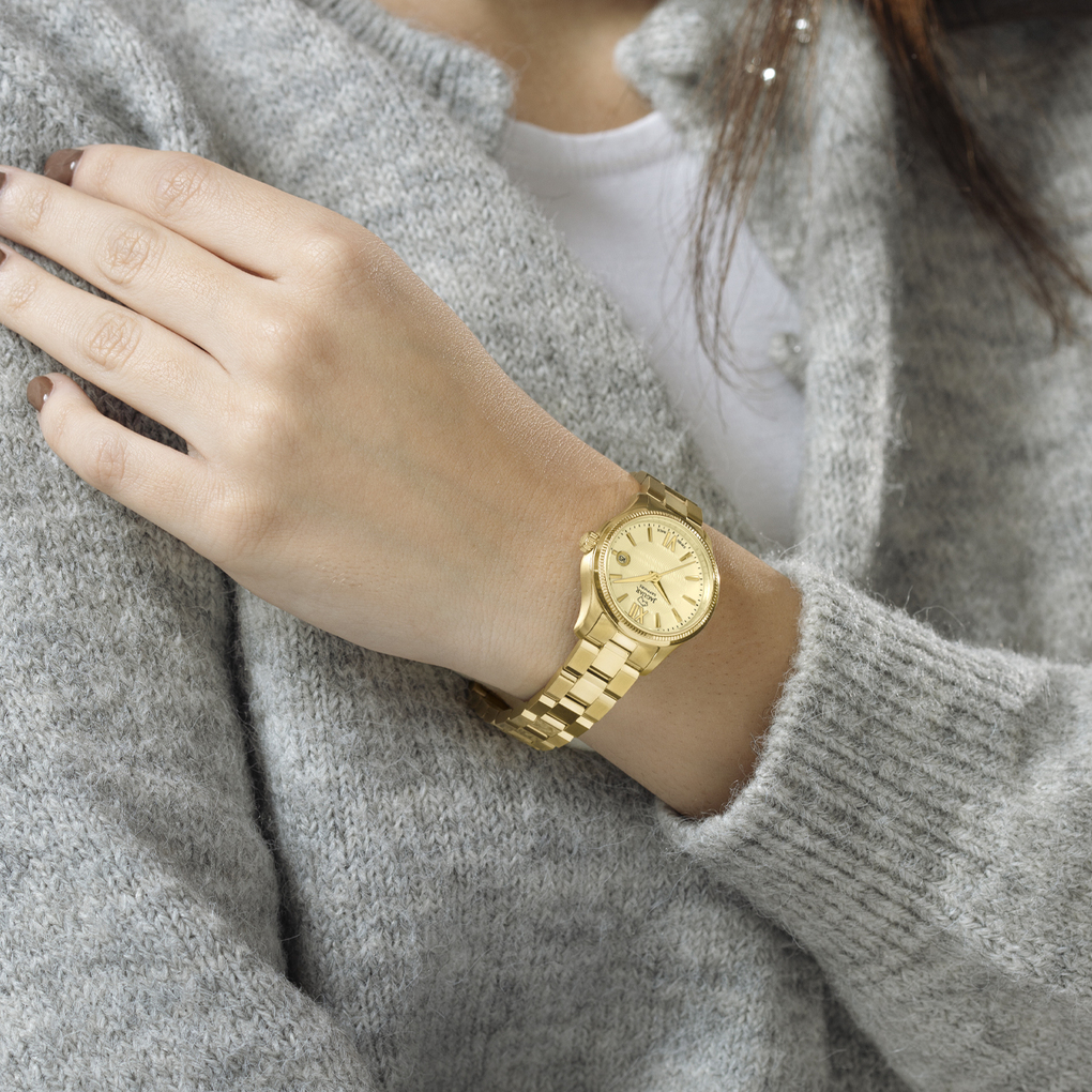 RELOJ JAGUAR SWISS MADE J1047/2 BEIGE MUJER - Imagen 3