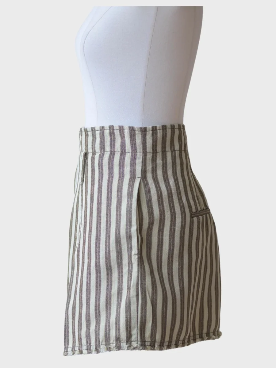Jacquemus Le Santon shorts estampado rayas FR44 (XL) - Imagen 7