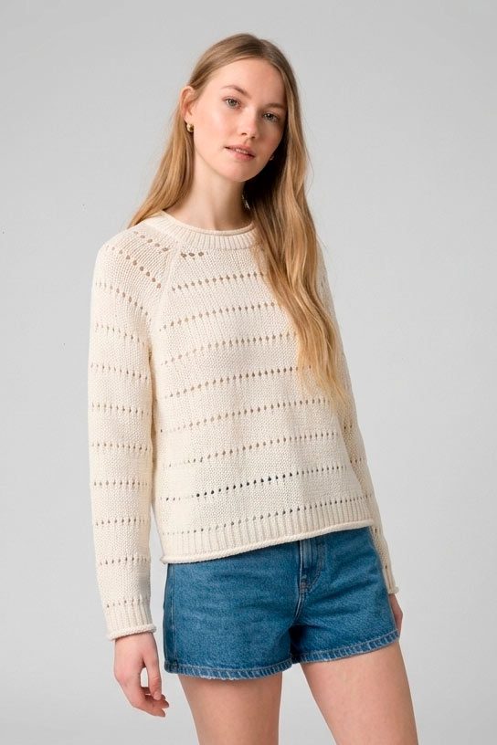 Jersey calado beige Tiffosi - Imagen 2
