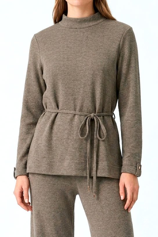 Jersey de cuello redondo topo Tiffosi - Imagen 3