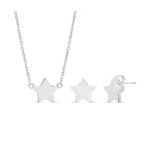 «3 ESTRELLAS» conjunto Plata