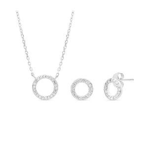 «CIRCLE» conjunto Plata