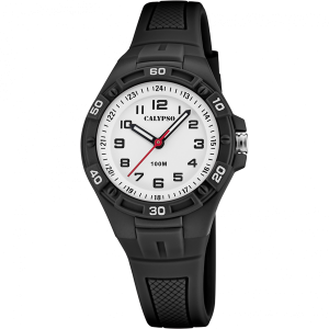 RELOJ CALYPSO JUNIOR COLLECTION K5832/4 BLANCO CORREA DE CAUCHO, INFANTIL