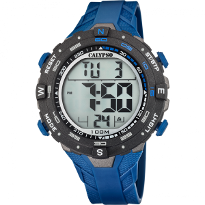 RELOJ CALYPSO K5838/3 NEGRO CORREA DE CAUCHO, HOMBRE