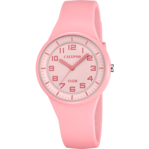 Reloj CALYPSO K5851/2 caja y correa de silicona, sumergible