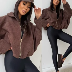 Bomber jacket Lerry chocolate