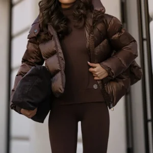 Chaqueta Linessa chocolate