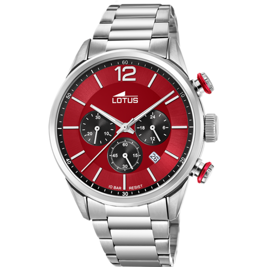 RELOJ LOTUS CHRONO 18688/5 ROJO - Imagen 2