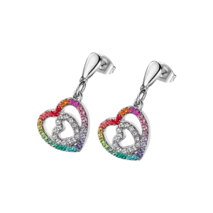 PENDIENTES LOTUS STYLE WOMAN’S HEART LS1943-4/2 ACERO