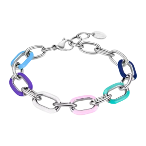 PULSERA LOTUS STYLE TROPICAL VIBES LS2330-2/1 ACERO
