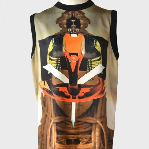 Givenchy SS 2014 camiseta sin mangas estampado Masái XS/S