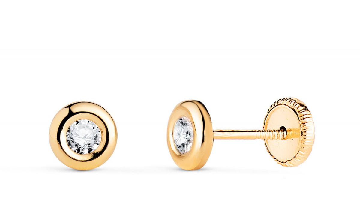 «SIRENA» pendientes oro 18K