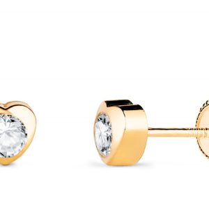 «VERONA» Pendientes de Oro Amarillo 18K