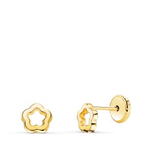 «ALBA» pendientes oro 18K