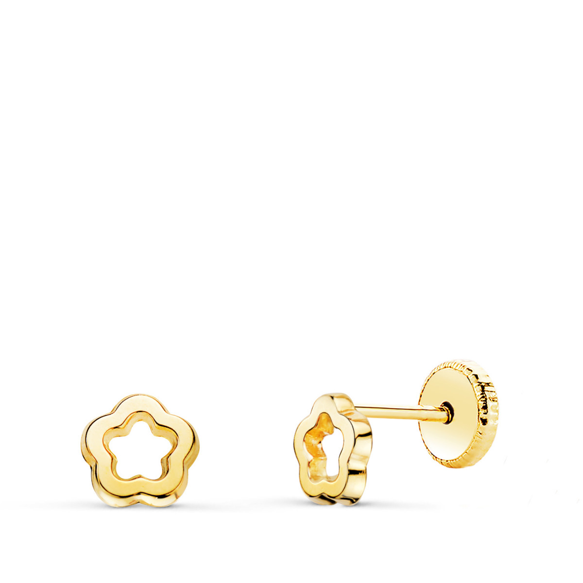 «ALBA» pendientes oro 18K - Imagen 2
