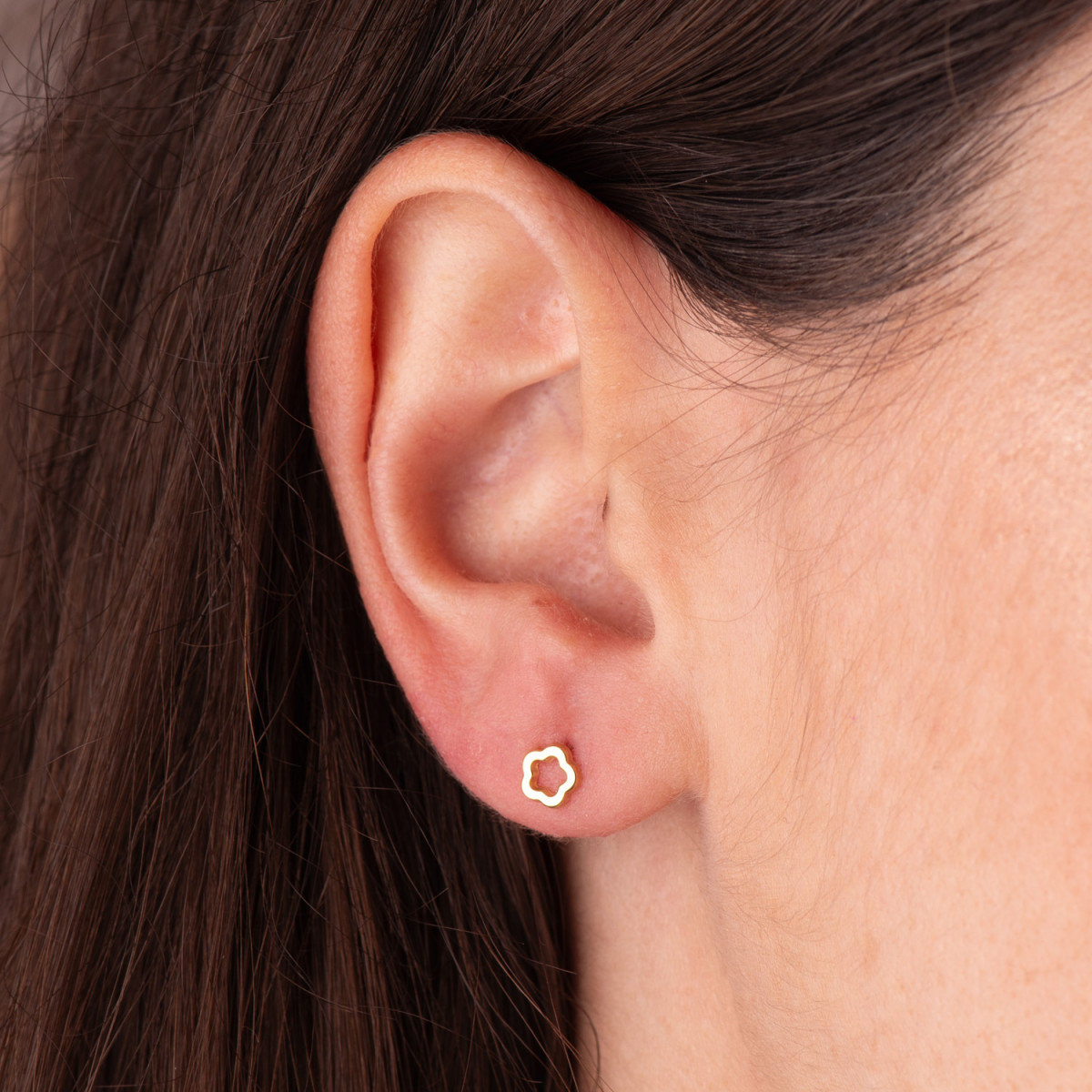 «ALBA» pendientes oro 18K - Imagen 3