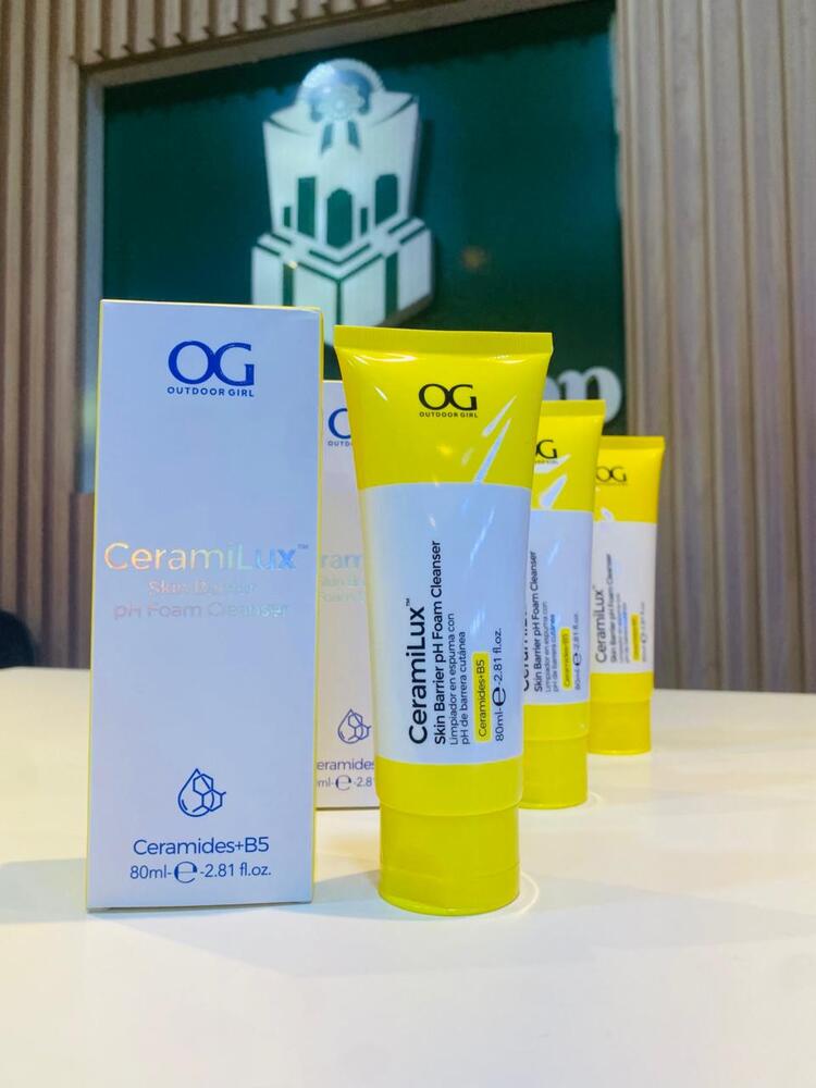 Limpiador Facial CeramiLux OG con Ceramidas y Vitamina B5 – Skin Foam Cleanser 80 ml - Imagen 2