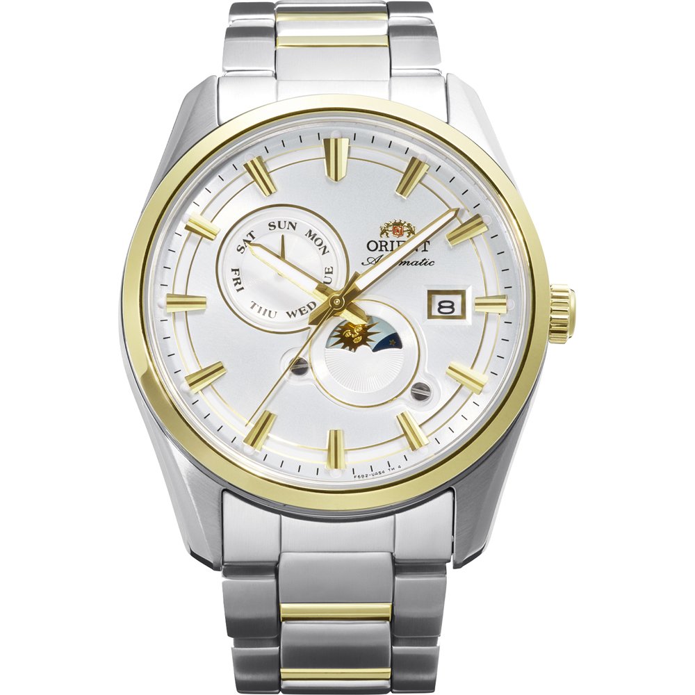 Orient RA-AK0312S30B Herren Stretto Sun & Moon Automático 42mm - Imagen 2