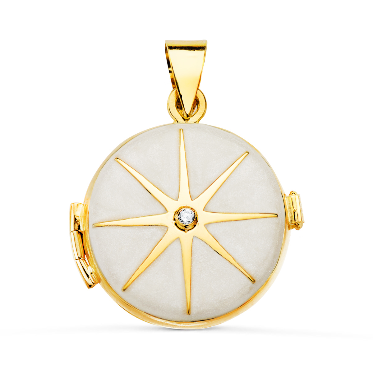 «GUARDAPELO» colgante oro 18K - Imagen 2