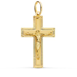 «CRUZ DE GRACIA» 18K CRUZ ORO