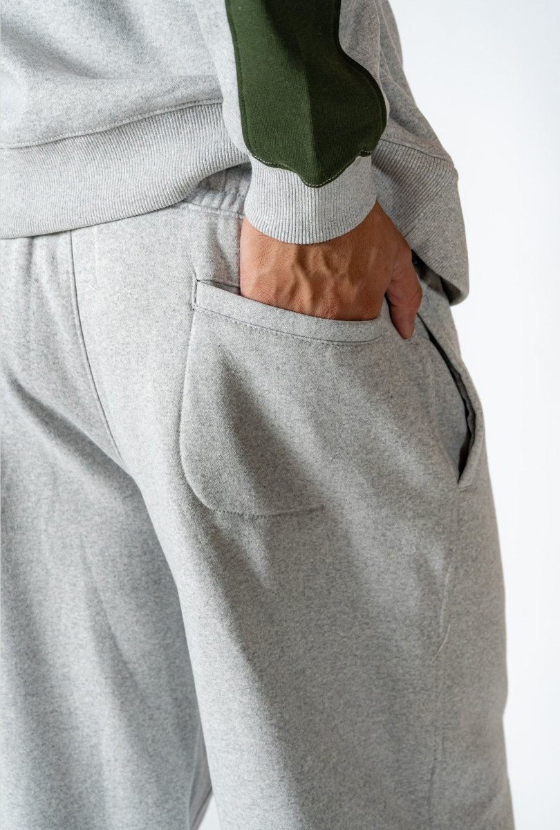 Ash Grey Wide Leg Jogger - Imagen 9