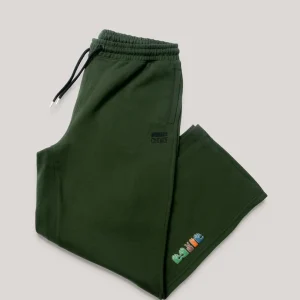 Bronze Green Wide Leg Jogger