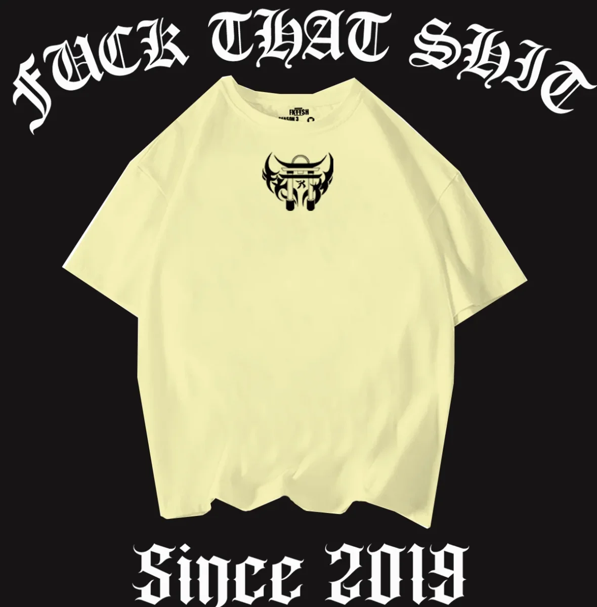 Playera Classic Oversize Fuck That Shit 2023 - Imagen 8