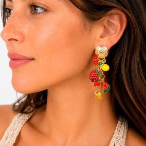Pendientes frutas