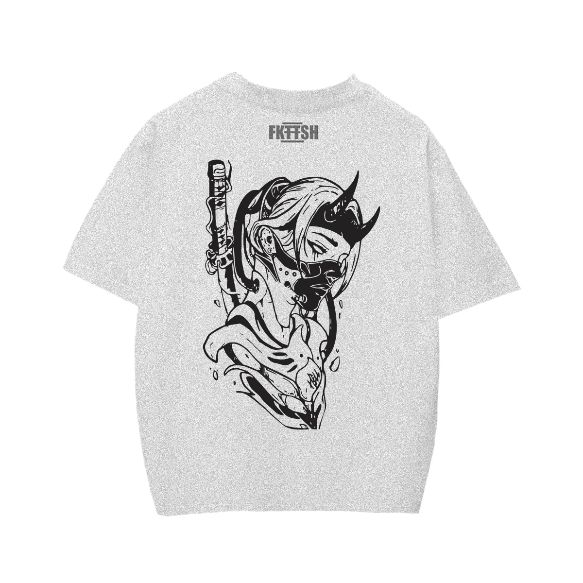 Playera Classic Oversize New Waifu Return - Imagen 7