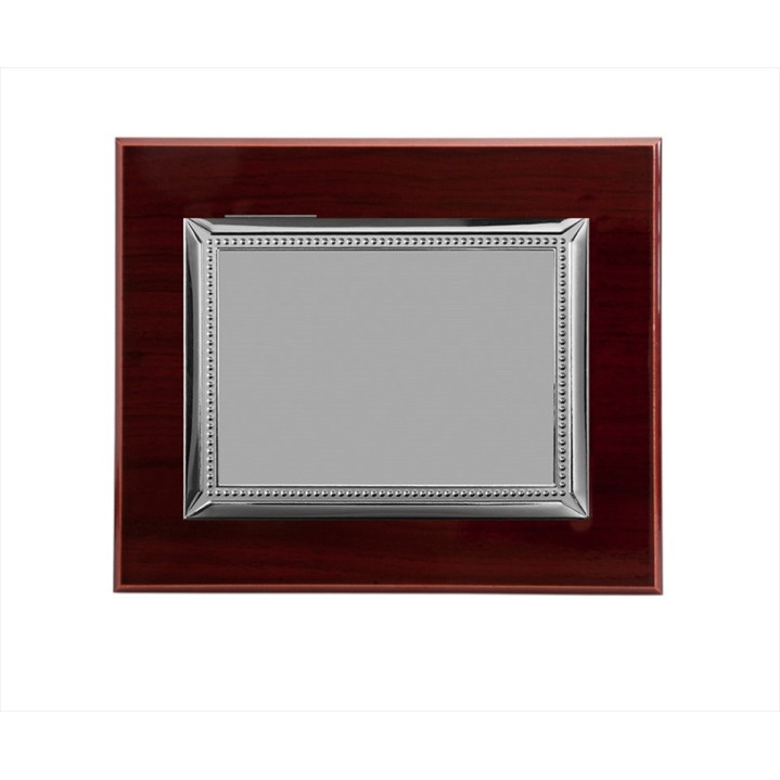 PLACA CONMEMORATIVA MADERA Y ALUMINIO