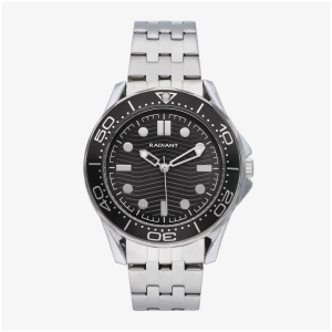 Reloj Hombre Chris Negro/Plateado