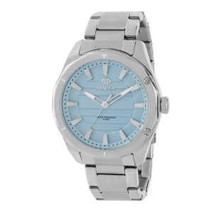 Reloj de hombre con correa de acero y esfera azul celeste B54298/1