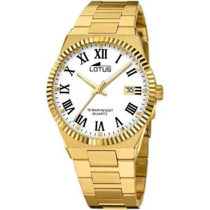 RELOJ LOTUS FREEDOM 18837/4 BLANCO CORREA DE ACERO INOXIDABLE, HOMBRE