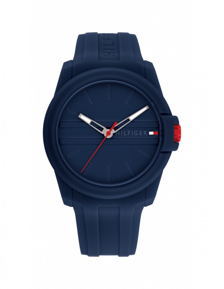 Reloj Tommy Hilfiger Austin 1710595 – Hombre, 3 Agujas, Acero Azul 44mm