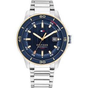 TOMMY TIM Reloj Tommy Hilfiger Remy Plateado y Azul Analógico Hombre 1792229