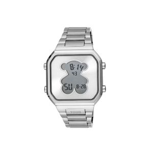 Reloj digital con brazalete de acero SS D-BEAR