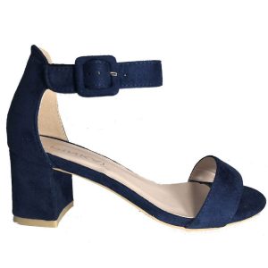Sandalias tobilleras azul marino