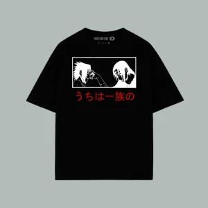 Playera Classic Oversize Sasuke e itachi