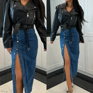 Falda Mackey jeans azul