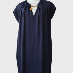 Stella McCartney Falabella vestido azul marino Talla