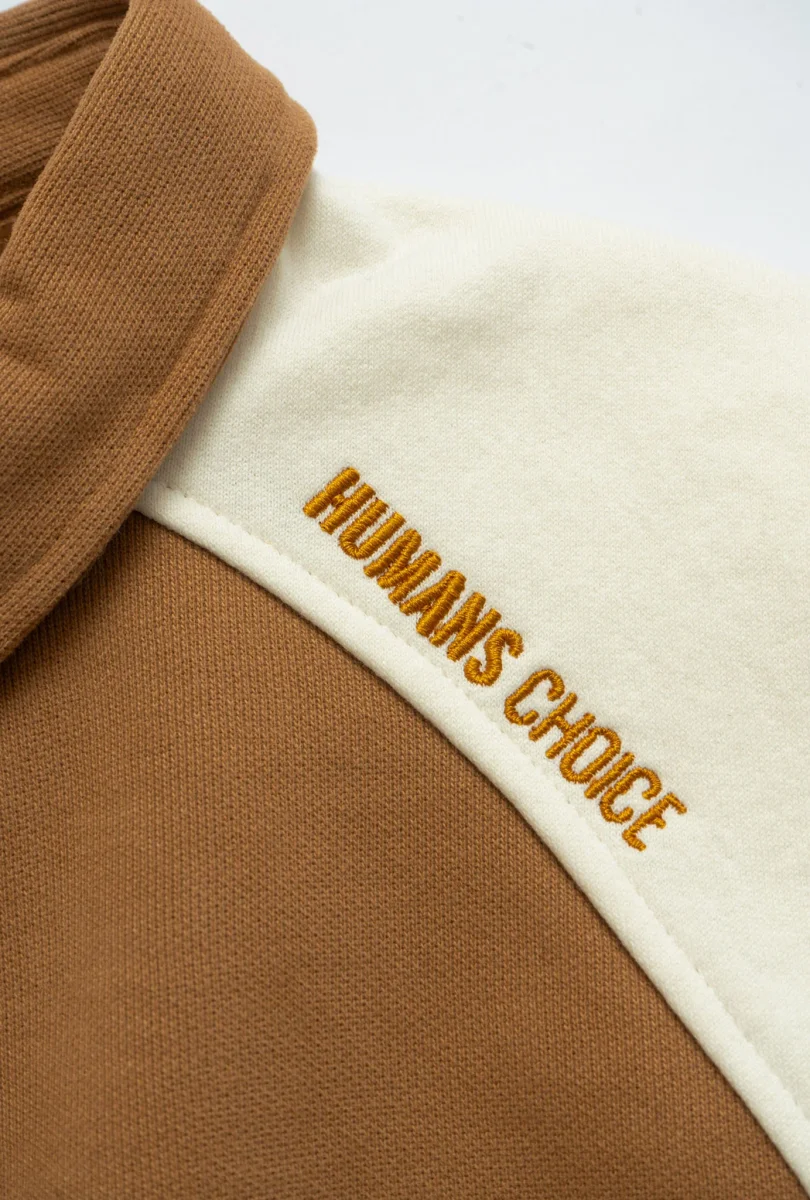 Rugby Sweatshirt Coffee Brown - Imagen 7