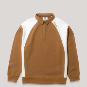 Rugby Sweatshirt Coffee Brown