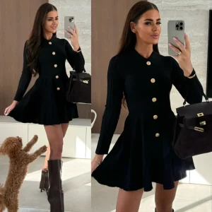 Vestido Gweene negro