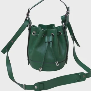 The Kopples Paris bolso Tina cubo bandolera verde Nuevo