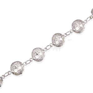 «VITA» pulsera plata de Árbol de la Vida