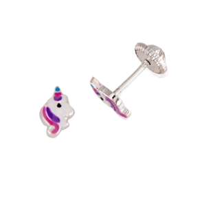 «MISTICO» pendientes esmaltados plata