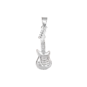 «GUITAR HERO» colgante plata