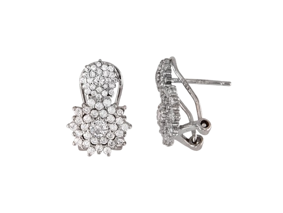 «DESTELLO» pendientes plata