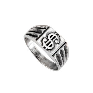 «DÓLAR» anillo Plata